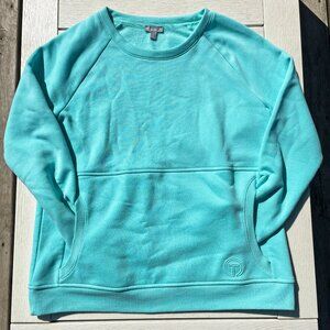 Talbots Classic French Terry Crewneck Pullover